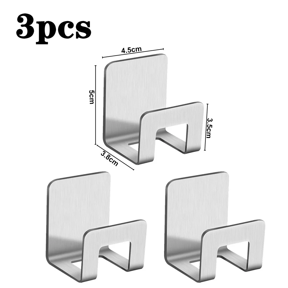 Self-Adhesive Stainless Steel Sponge Holder - Image 9