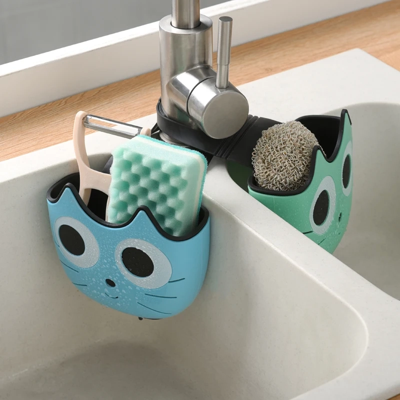 Cute Faucet Hanging Drain Basket - Image 2