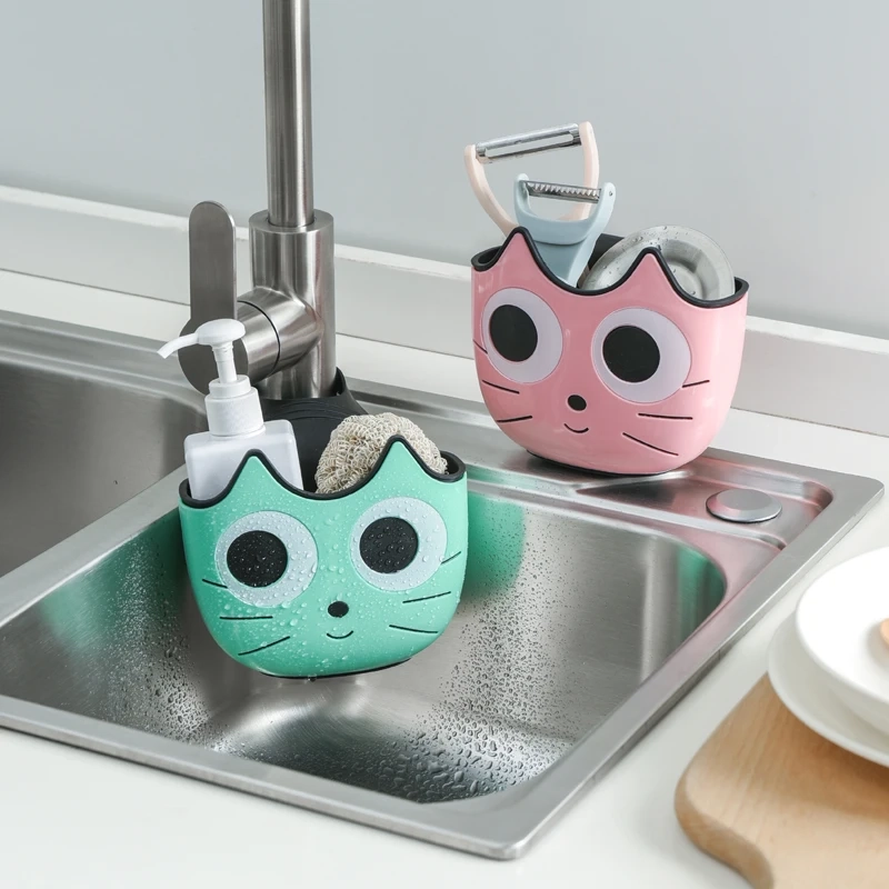 Cute Faucet Hanging Drain Basket - Image 4