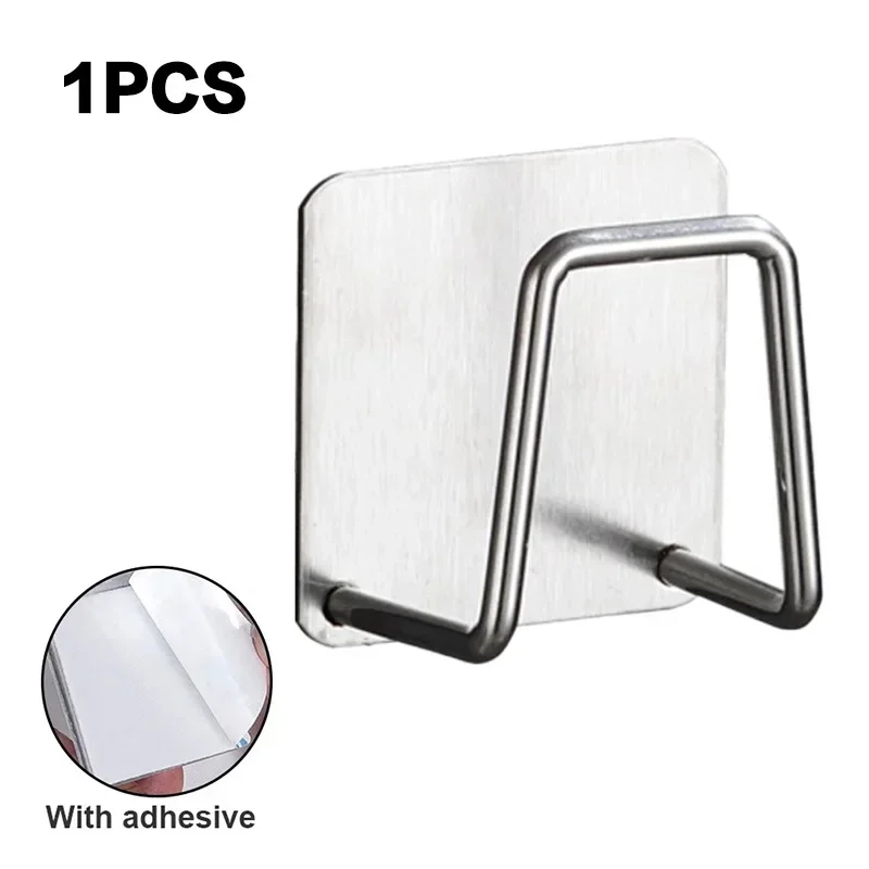 Adhesive Sink Sponge Holder Hook - Image 6