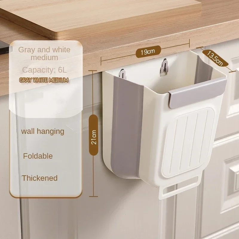Foldable Hanging Kitchen Trash Bin - Image 7