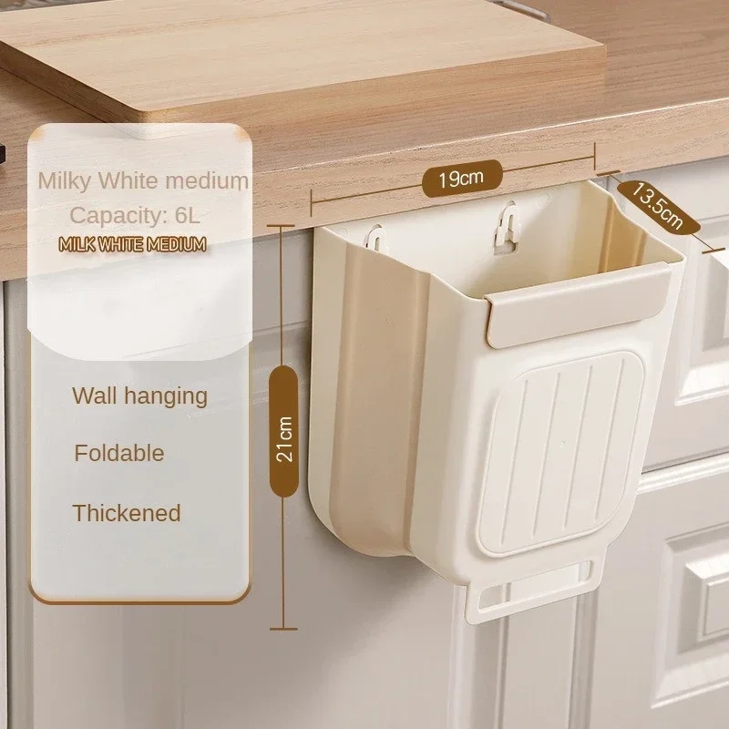 Foldable Hanging Kitchen Trash Bin - Image 9