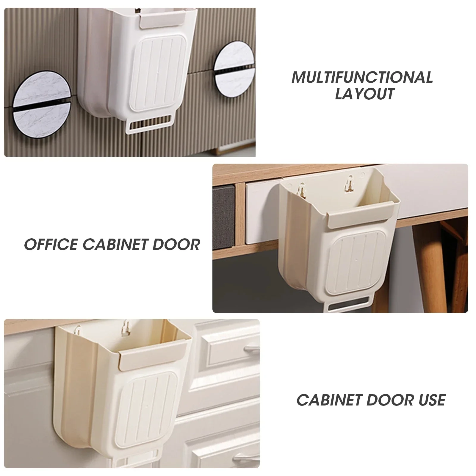 Foldable Hanging Kitchen Trash Bin - Image 5