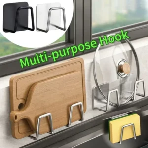 Adhesive Sink Sponge Drain Rack
