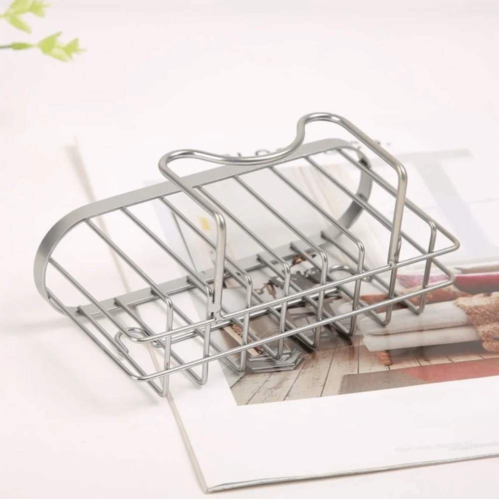 Suction Cup Sponge Drain Rack with Hook - Image 3