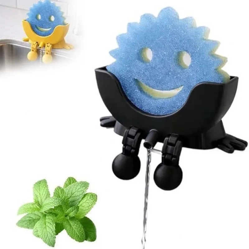 Cute Smiley Sponge Holder - Image 2