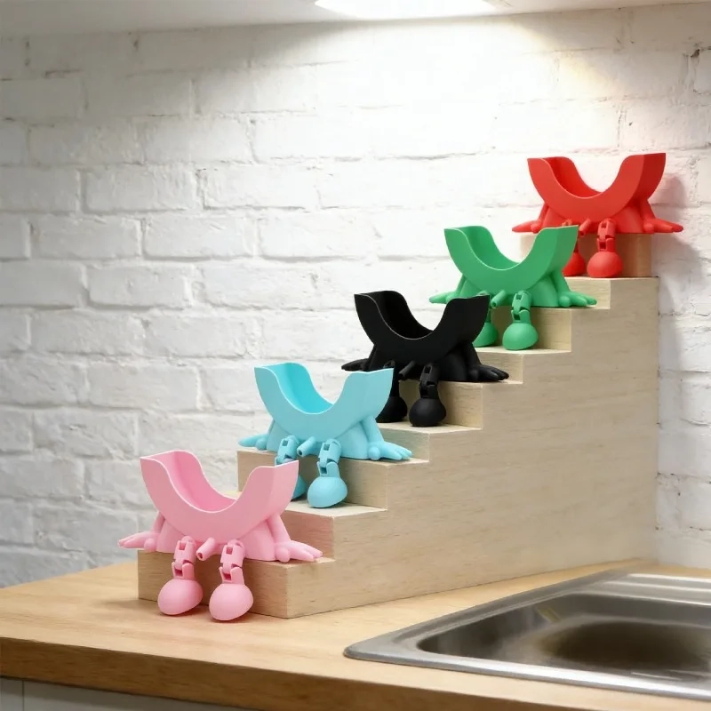 Cute Smiley Sponge Holder - Image 4