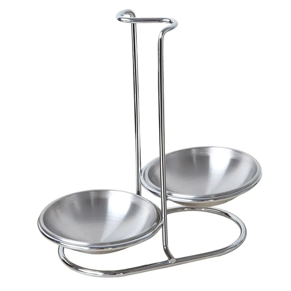 Stainless Steel Spoon and Ladle Rest Rack - Image 10