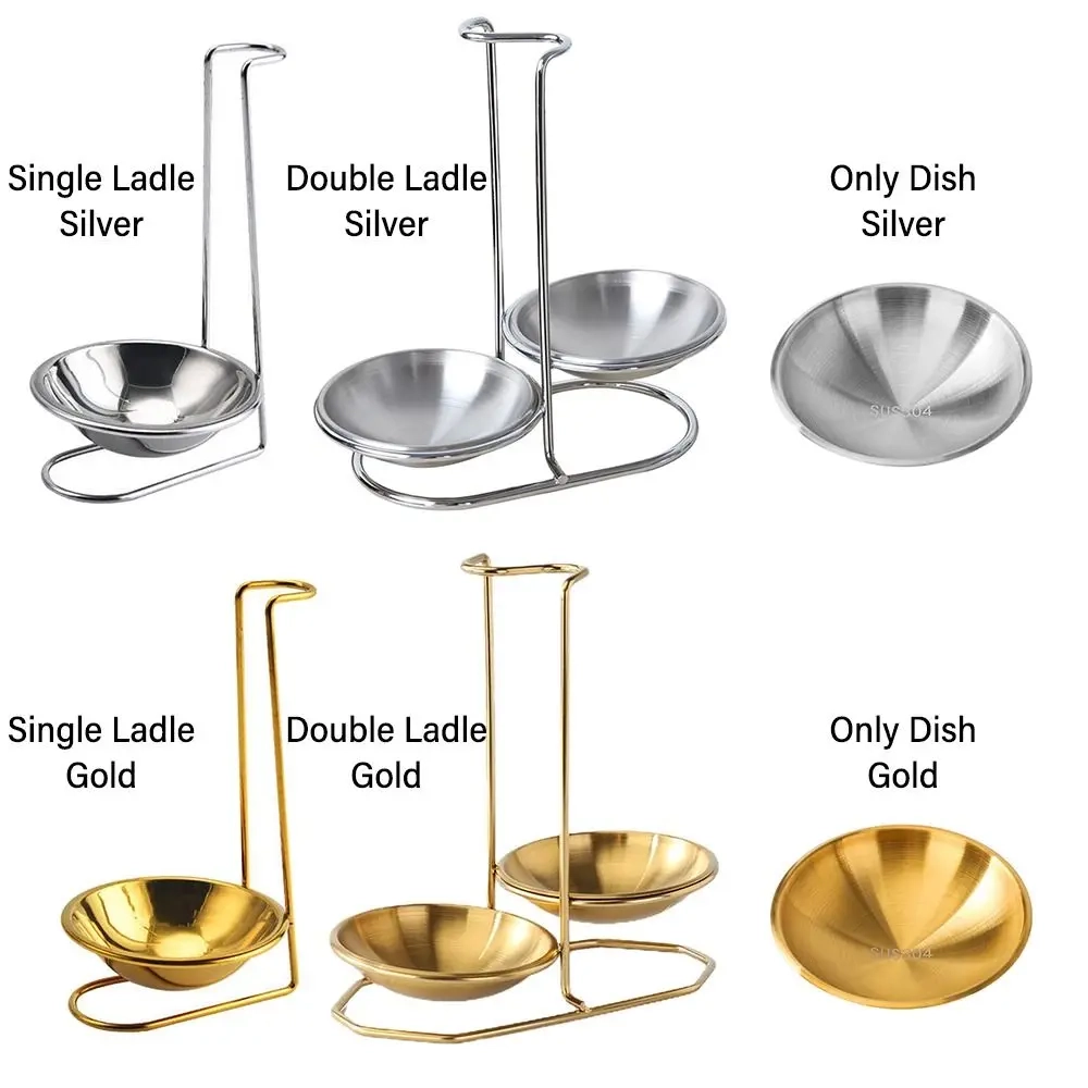 Stainless Steel Spoon and Ladle Rest Rack - Image 6