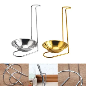 Stainless Steel Spoon and Ladle Rest Rack
