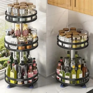 360° Rotating Spice Organizer Rack