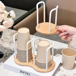 Countertop Cup Storage Holder Rack