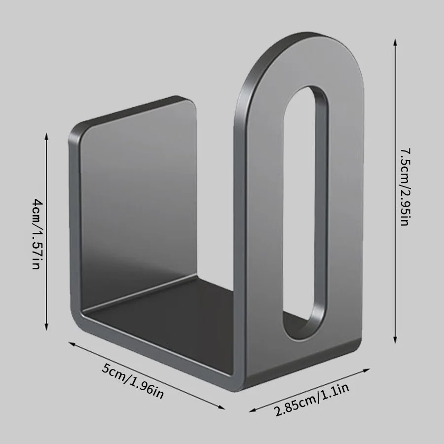 Wall-Mounted Pot Lid and Cutting Board Holder Set - Image 4