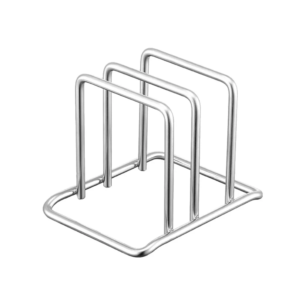 Stainless Steel Cutting Board Holder Rack - Image 7