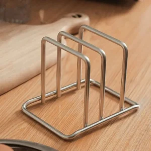 Stainless Steel Cutting Board Holder Rack