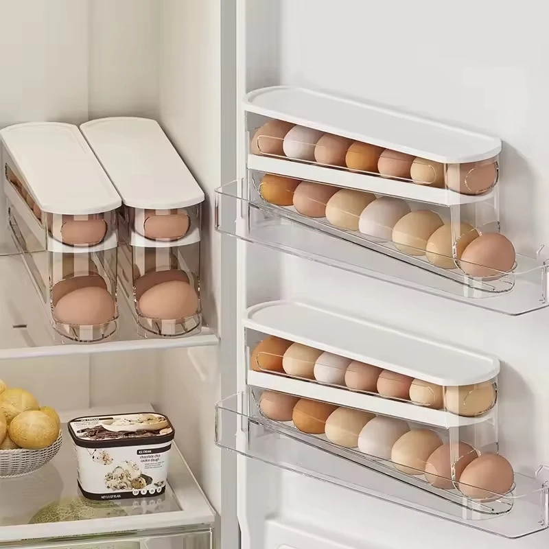 Double-Layer Egg Dispenser Holder - Image 2