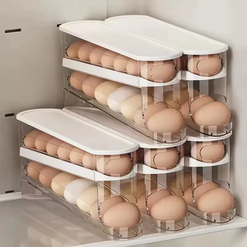 Double-Layer Egg Dispenser Holder