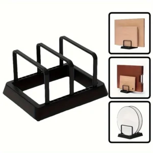 Kitchen Plate & Pan Storage Rack