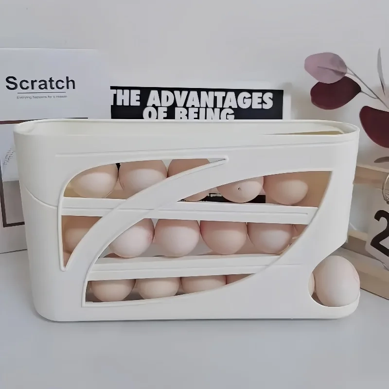 Automatic Rolling Egg Storage Rack - Image 2