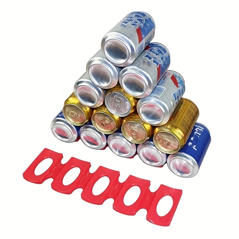 Silicone Bottle and Can Storage Rack - Image 3