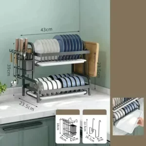 Multifunctional Tableware Storage & Drain Rack