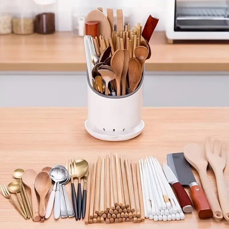 4-Tier Cutlery Drying Holder - Image 4