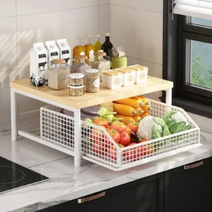 Microwave Countertop Storage Rack