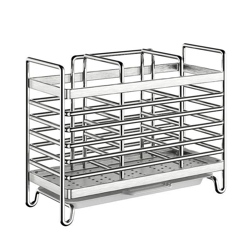 Wall-Mounted Stainless Steel Utensil Holder - Image 8