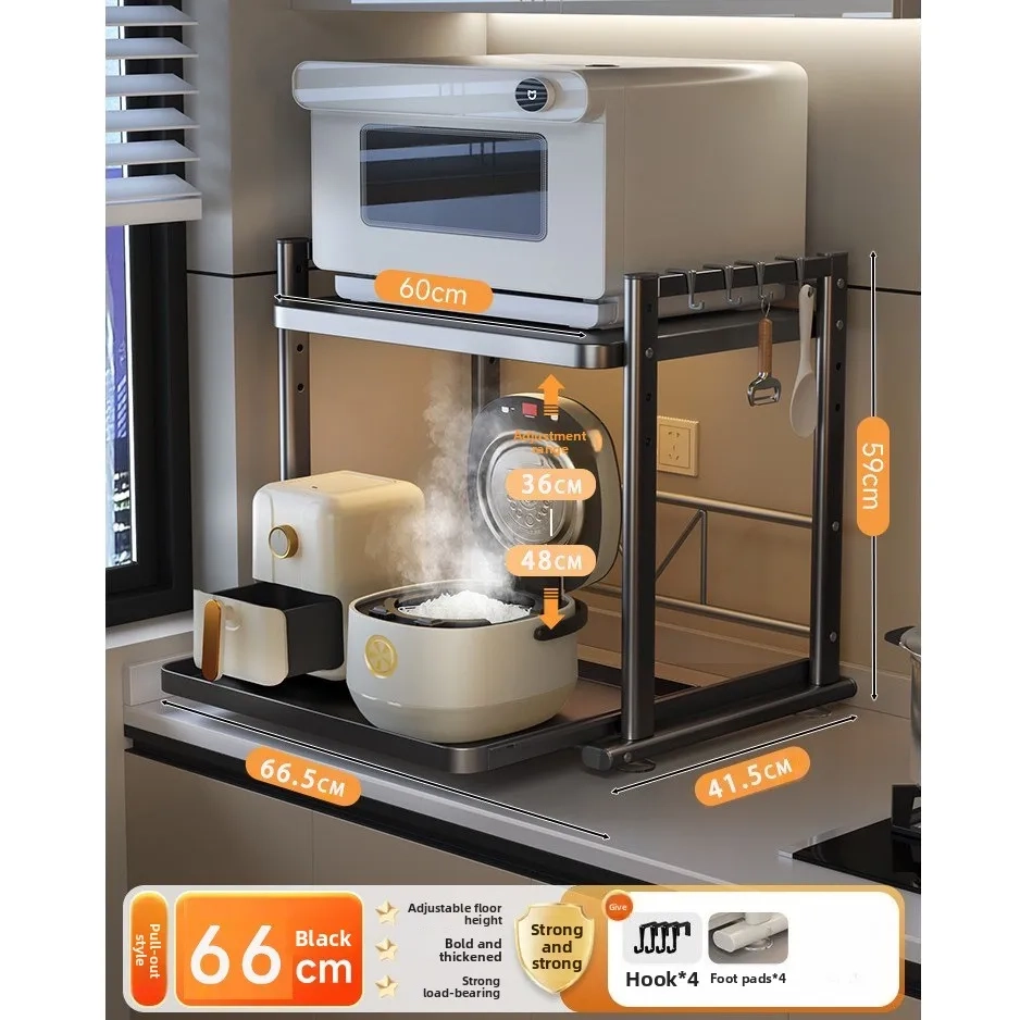 Pull-Out Appliance Storage Rack - Image 17