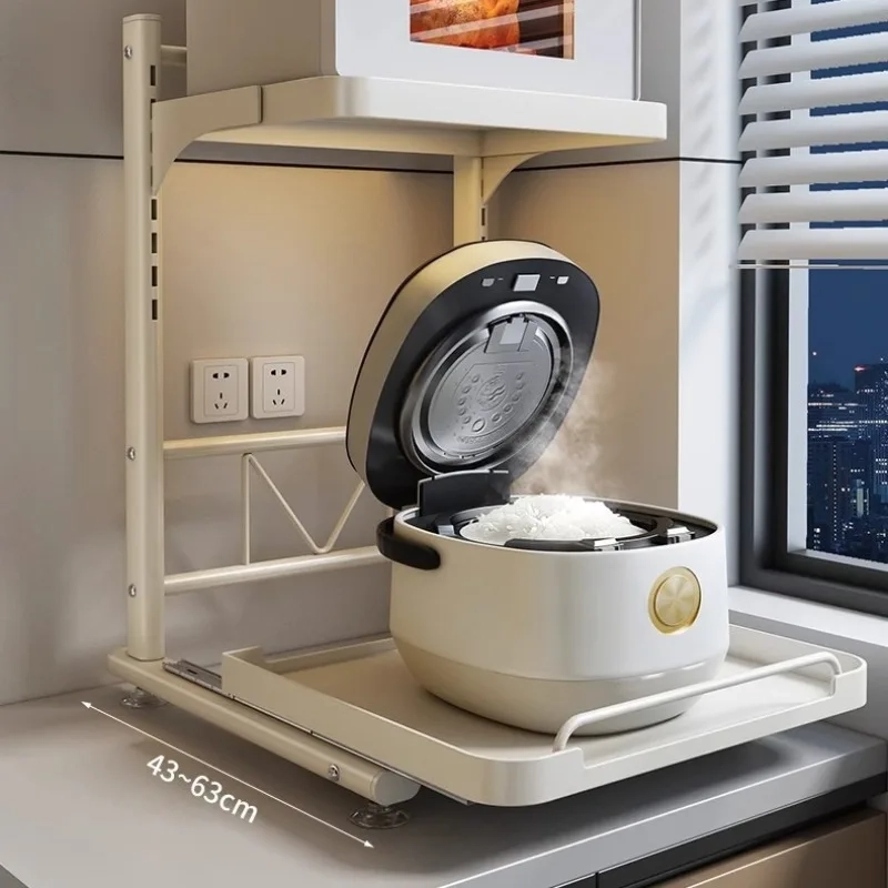 Pull-Out Appliance Storage Rack - Image 6