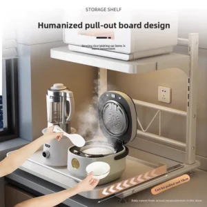 Pull-Out Appliance Storage Rack