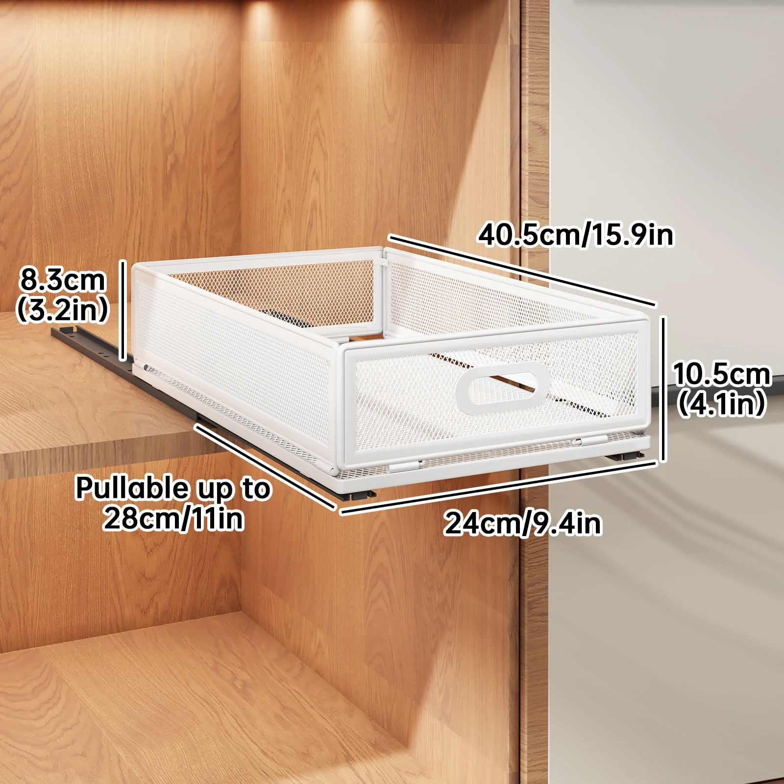 Pull-Out Under-Sink Storage Basket - Image 8