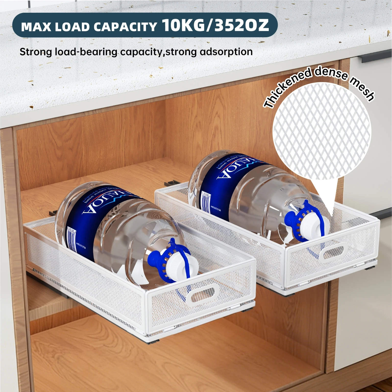Pull-Out Under-Sink Storage Basket - Image 6