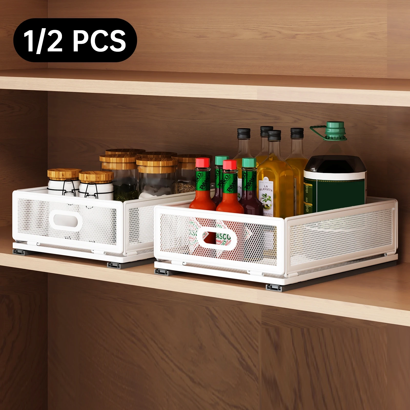 Pull-Out Under-Sink Storage Basket