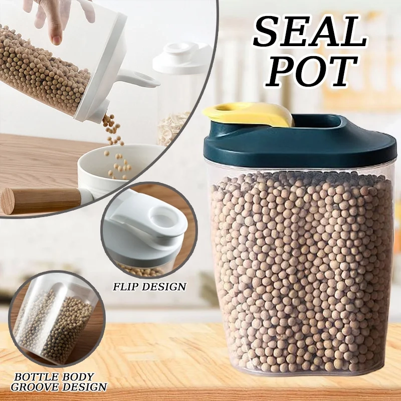 Sealed Dry Food Storage Jar