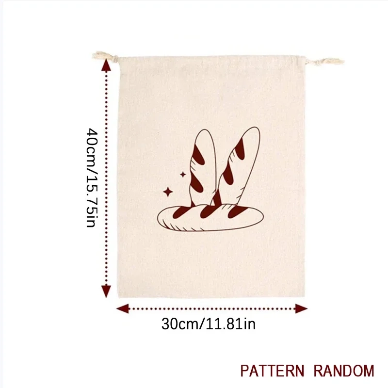 Reusable Linen Bread Storage Bag - Image 6