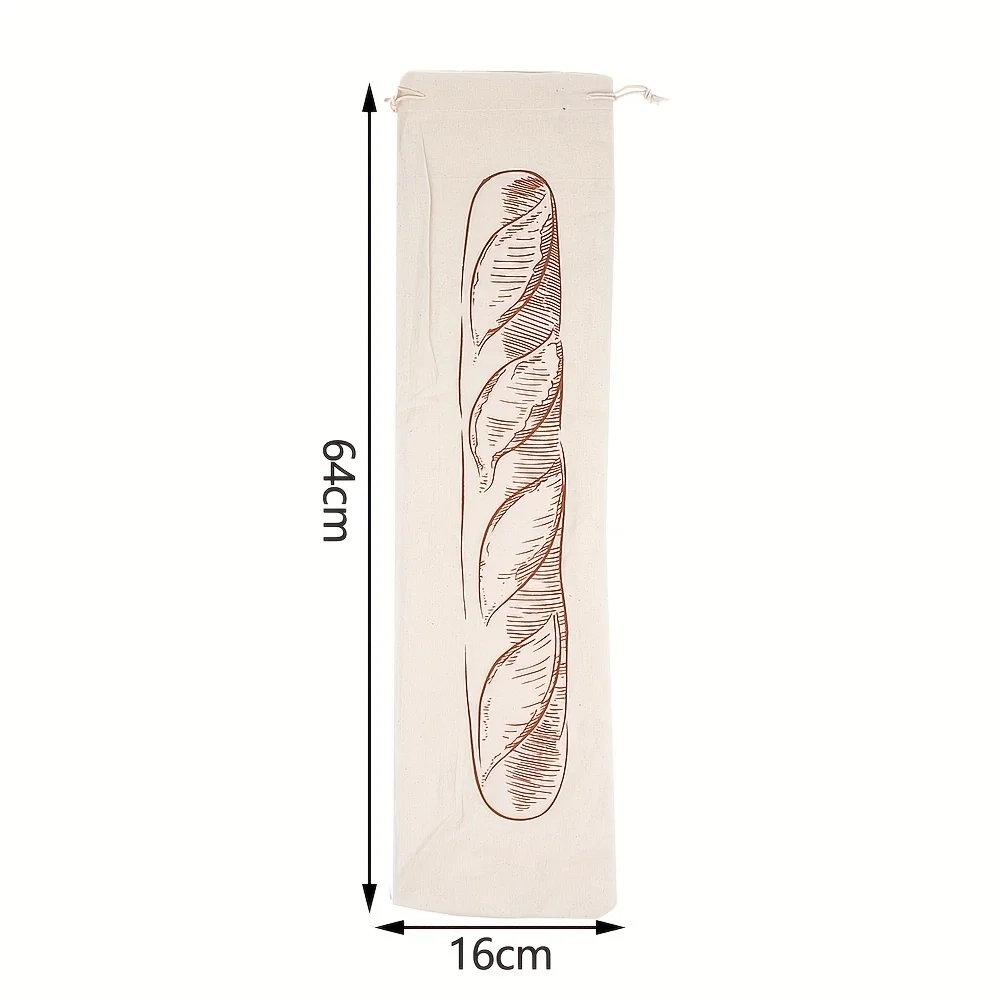 Reusable Linen Bread Storage Bag - Image 7