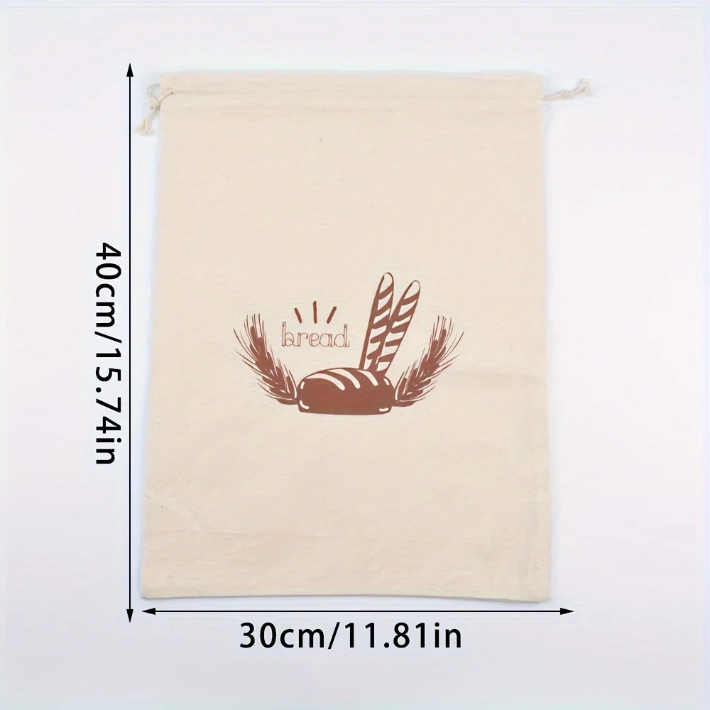 Reusable Linen Bread Storage Bag - Image 8
