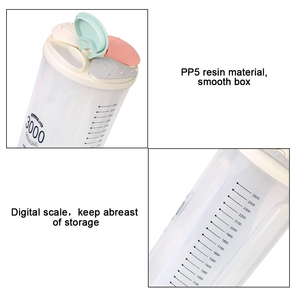 Rotating Compartment Dry Food Storage Container - Image 5