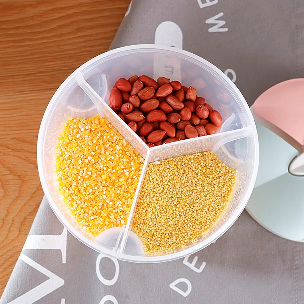 Rotating Compartment Dry Food Storage Container - Image 6