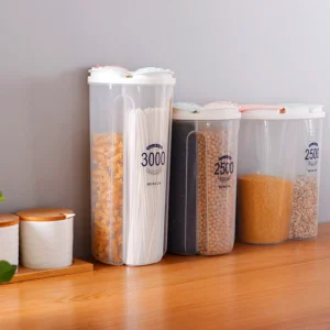 Rotating Compartment Dry Food Storage Container