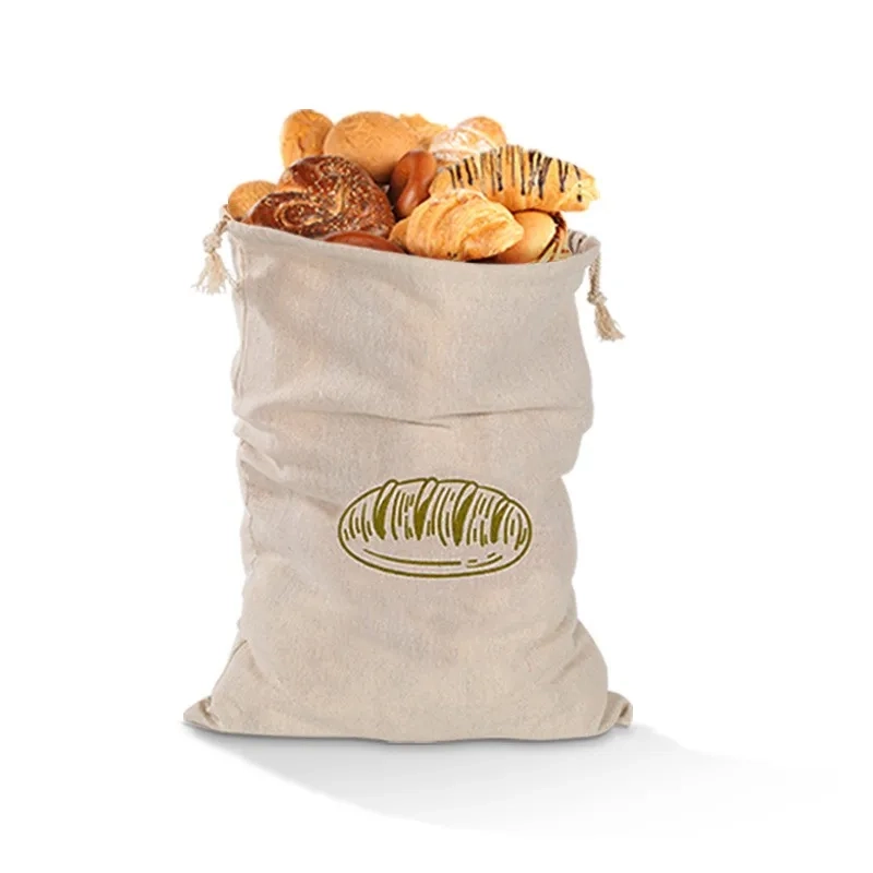 Reusable Linen Bread Storage Bag - Image 9