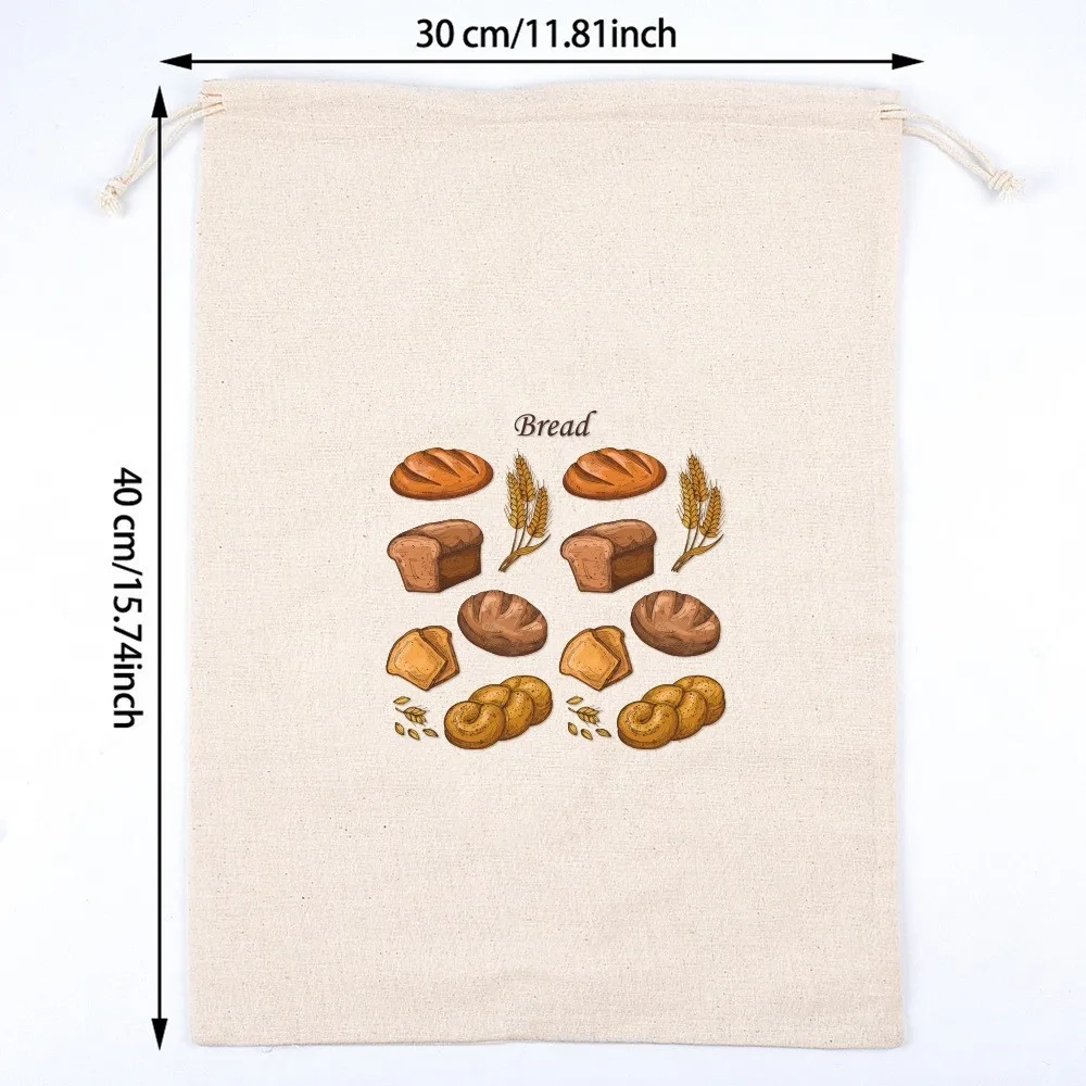 Reusable Linen Bread Storage Bag - Image 11
