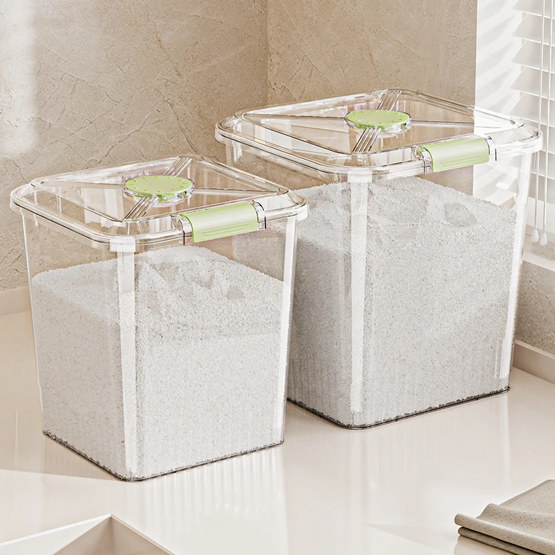 Sealed Rice Storage Container with Dispenser - Image 4