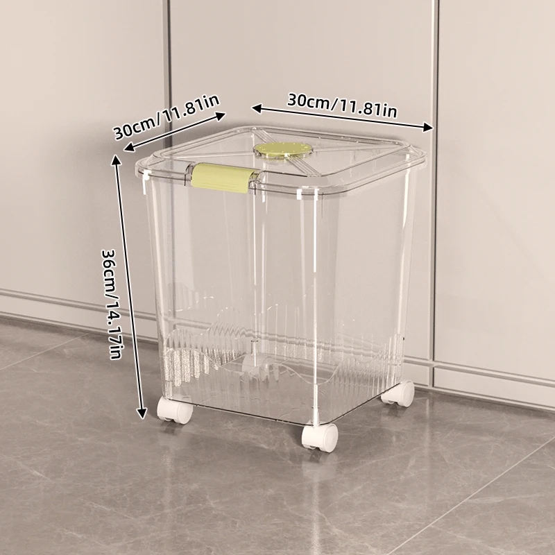 Sealed Rice Storage Container with Dispenser - Image 12