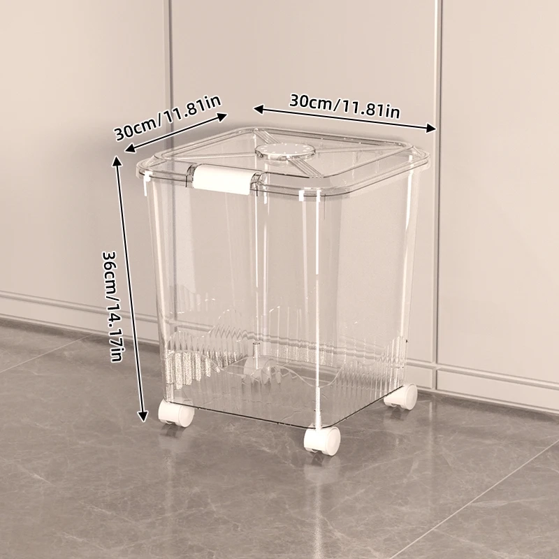 Sealed Rice Storage Container with Dispenser - Image 9