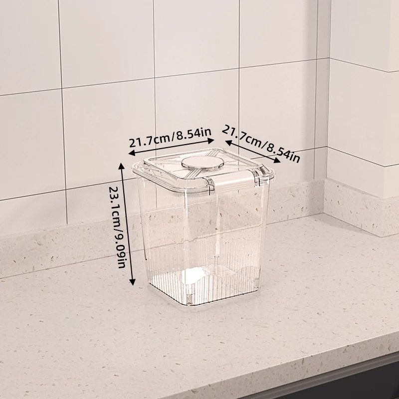 Sealed Rice Storage Container with Dispenser - Image 7
