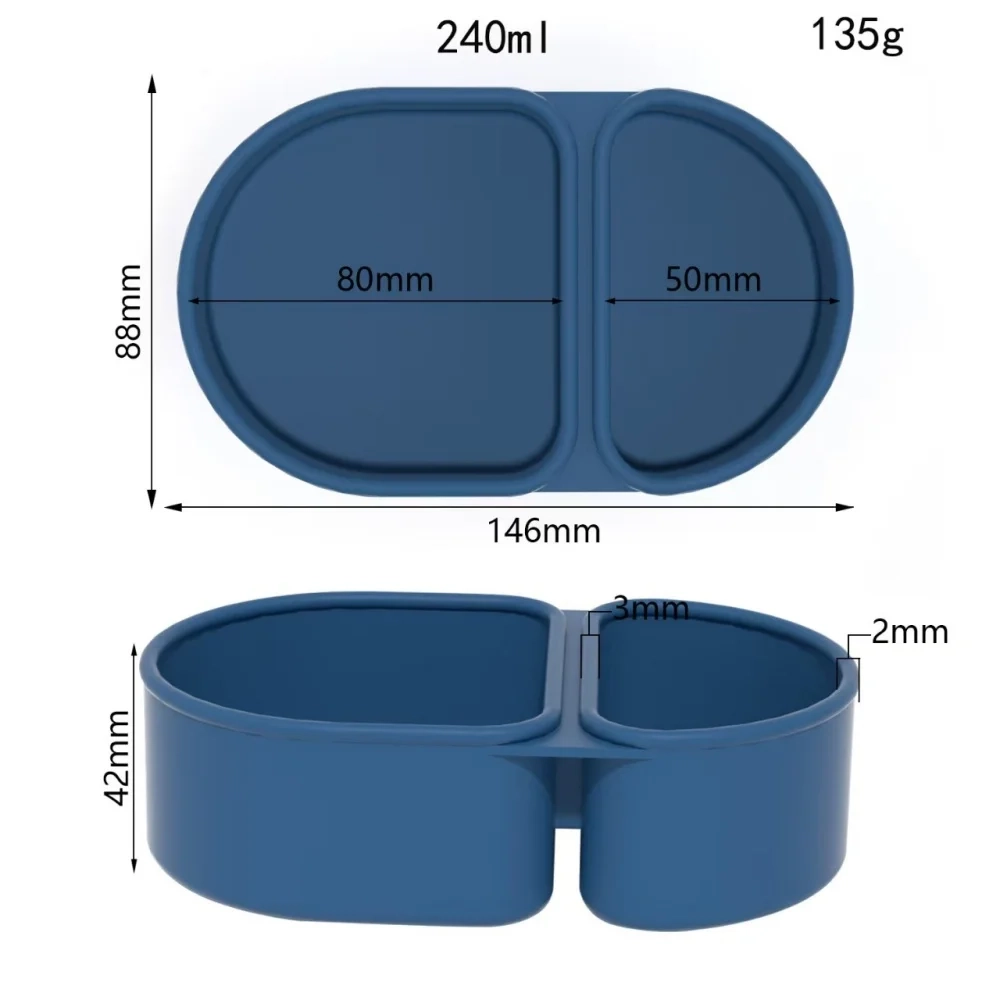 Reusable Silicone Snack Container - Image 9