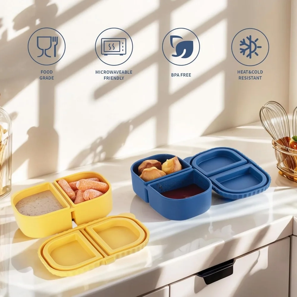 Reusable Silicone Snack Container - Image 3