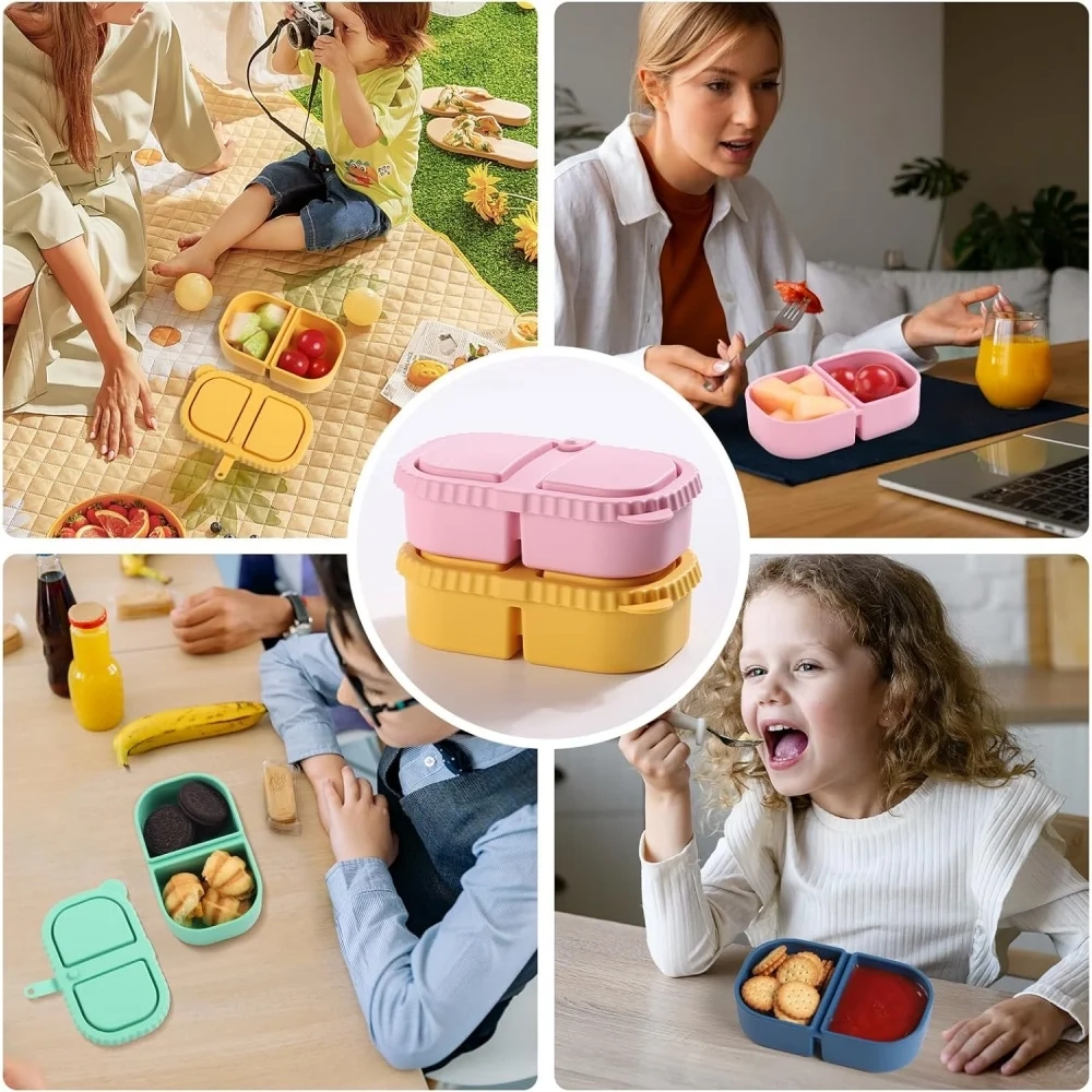 Reusable Silicone Snack Container - Image 6